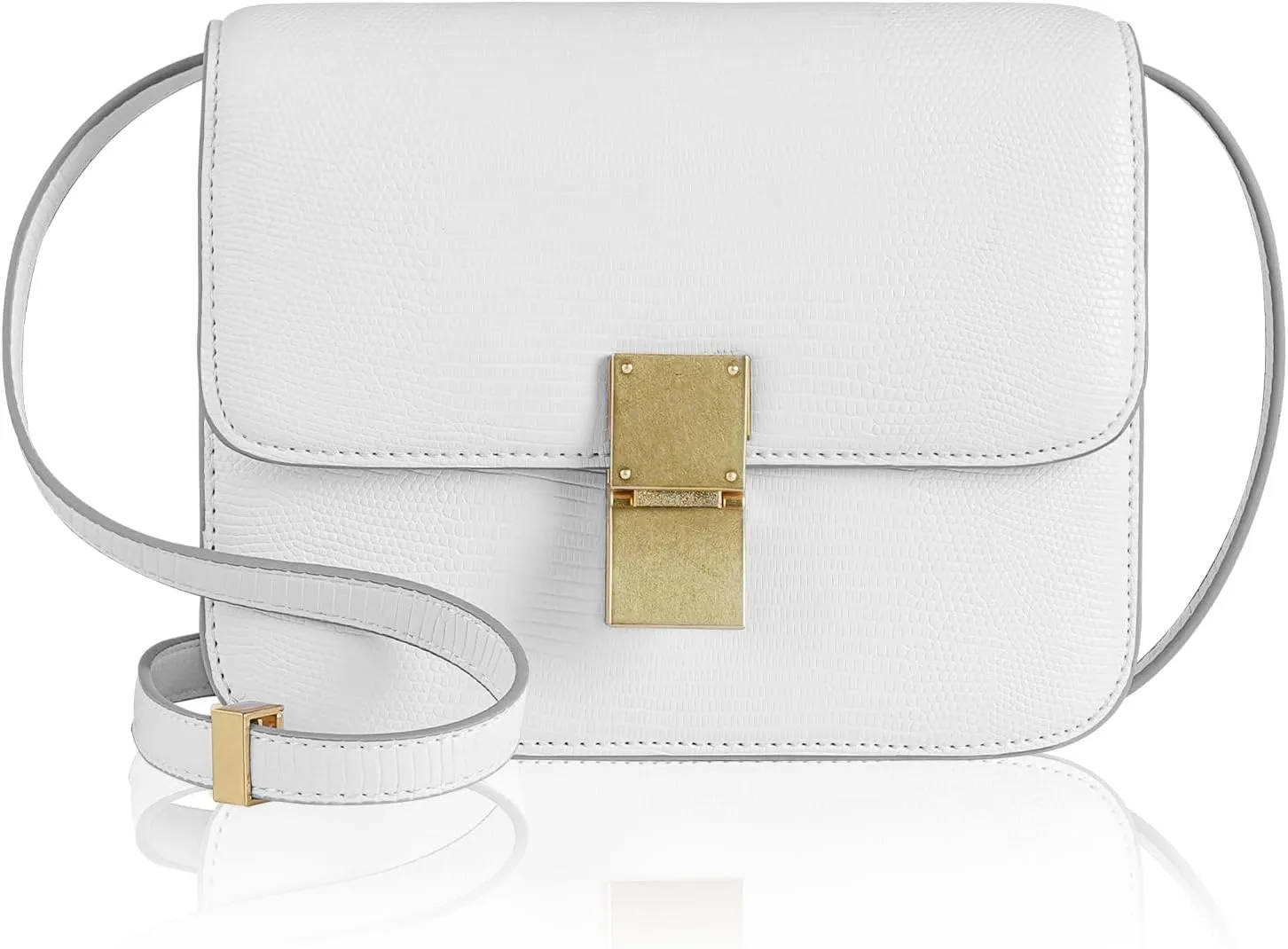 Crossbody Shoulder Bag for Women Cute Soft PU Leather Small Purse Handbags with Adjustable Strap