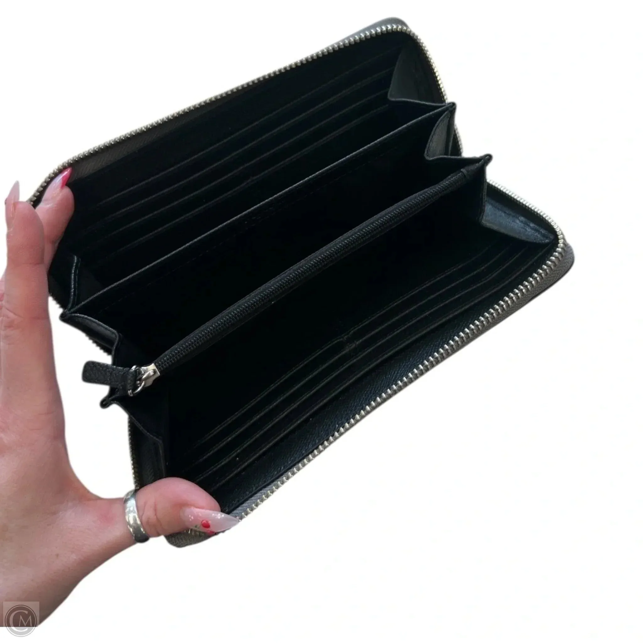 Designer Coach, Large Superior-grade Wallet By Premium at a great Size: