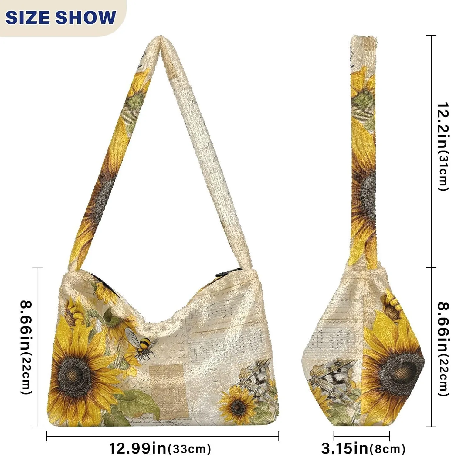 Dinosaur Shoulder Bag, Handbag with Zipper Closure, Hand Bag for Ladies
