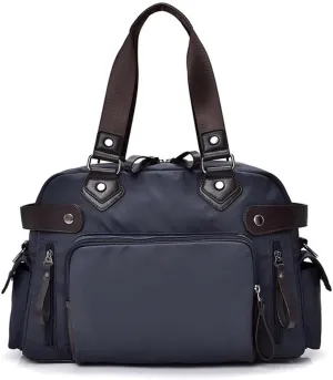Duffle Bag Men's Bags Business Casual Hand Carry Luggage Bags for Travel, Workout(Blue)