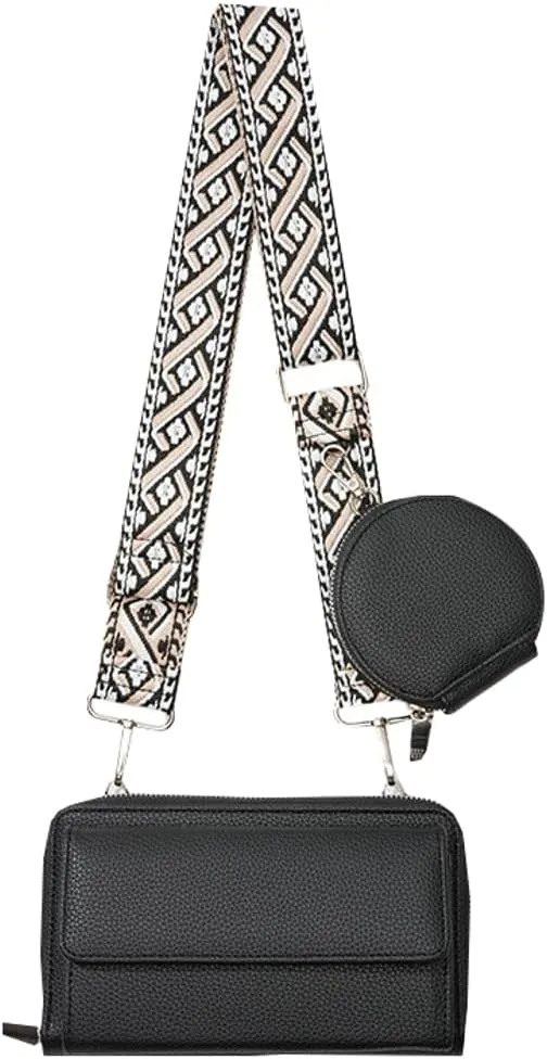 Epsion Crossbody Purse for Women Small Purse Bag Lightweight Shoulder Handbags PU Leather Bag Travel Work Party