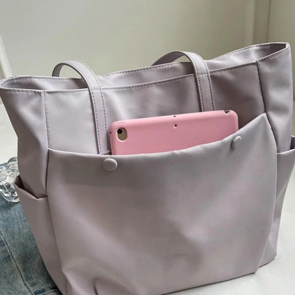 Epsion Nylon Large Tote Bag for Women Lightweight Shoulder Tote Handbags with Zipper Purses 2025