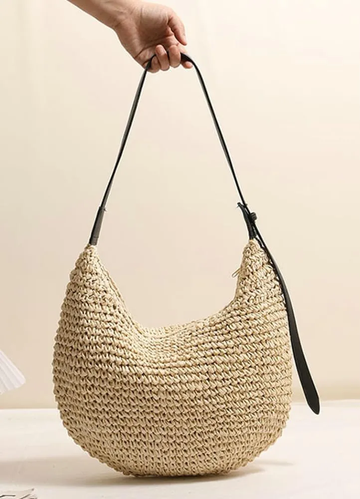 Epsion Women's Woven Shoulder Bag Straw Small Tote Handbags Beach Summer Hobo Natural Chic Travel Purses 2025