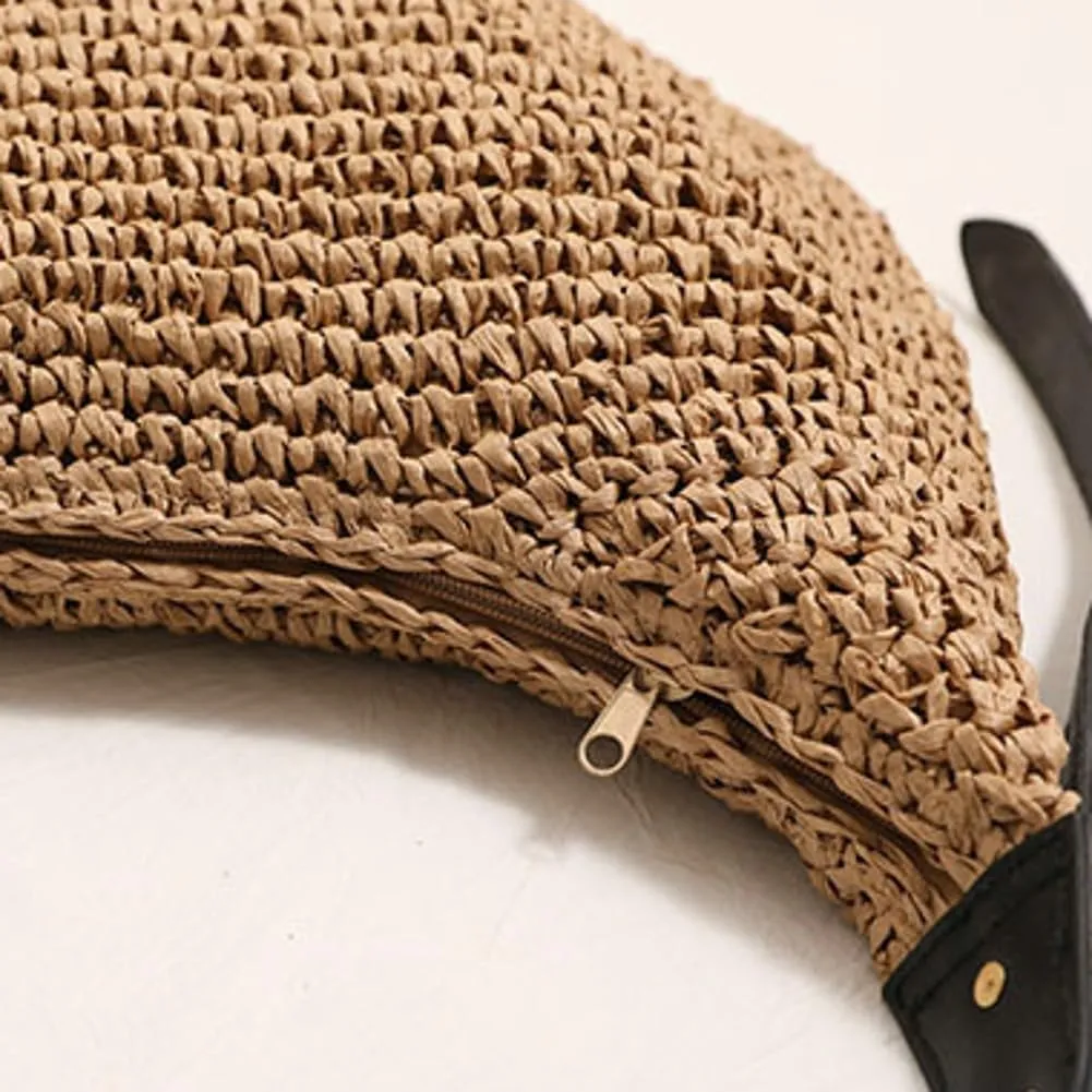 Epsion Women's Woven Shoulder Bag Straw Small Tote Handbags Beach Summer Hobo Natural Chic Travel Purses 2025