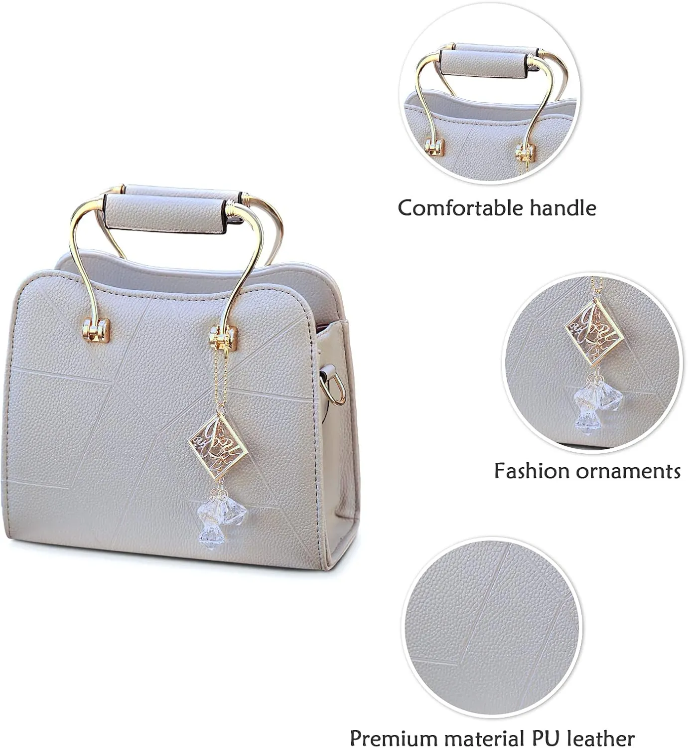 Fashion Womens Shoulder Bag Ladies Handbag Small Ornaments Lightweight