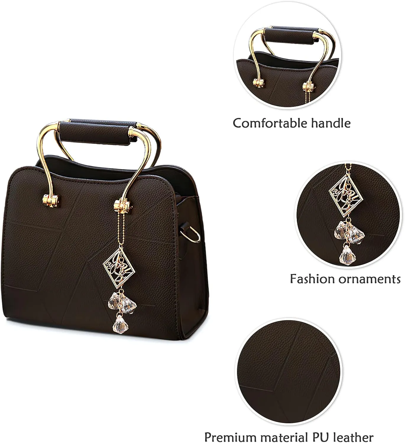 Fashion Womens Shoulder Bag Ladies Handbag Small Ornaments Lightweight