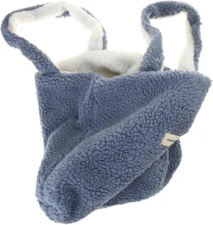 Fashionable Double Sided Imitation Lamb Wool Handbag for Autumn Winter with Large Capacity and Soft Plush Designs