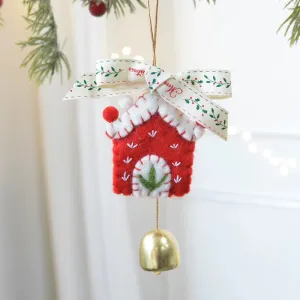 Felt House Ornament
