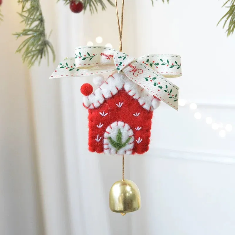 Felt House Ornament