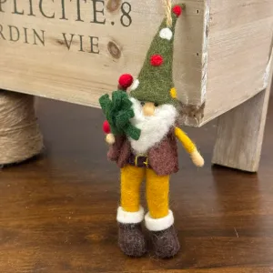 Felt Santa Ornament Hanging Decoration