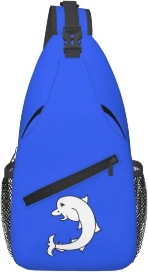 Flag Of St Brelade Parish, Jersey Crossbody Bags For Women Men Chest Backpack Gym Shoulder Bag Travel Outdoor Sports Casual Crossbody Bags