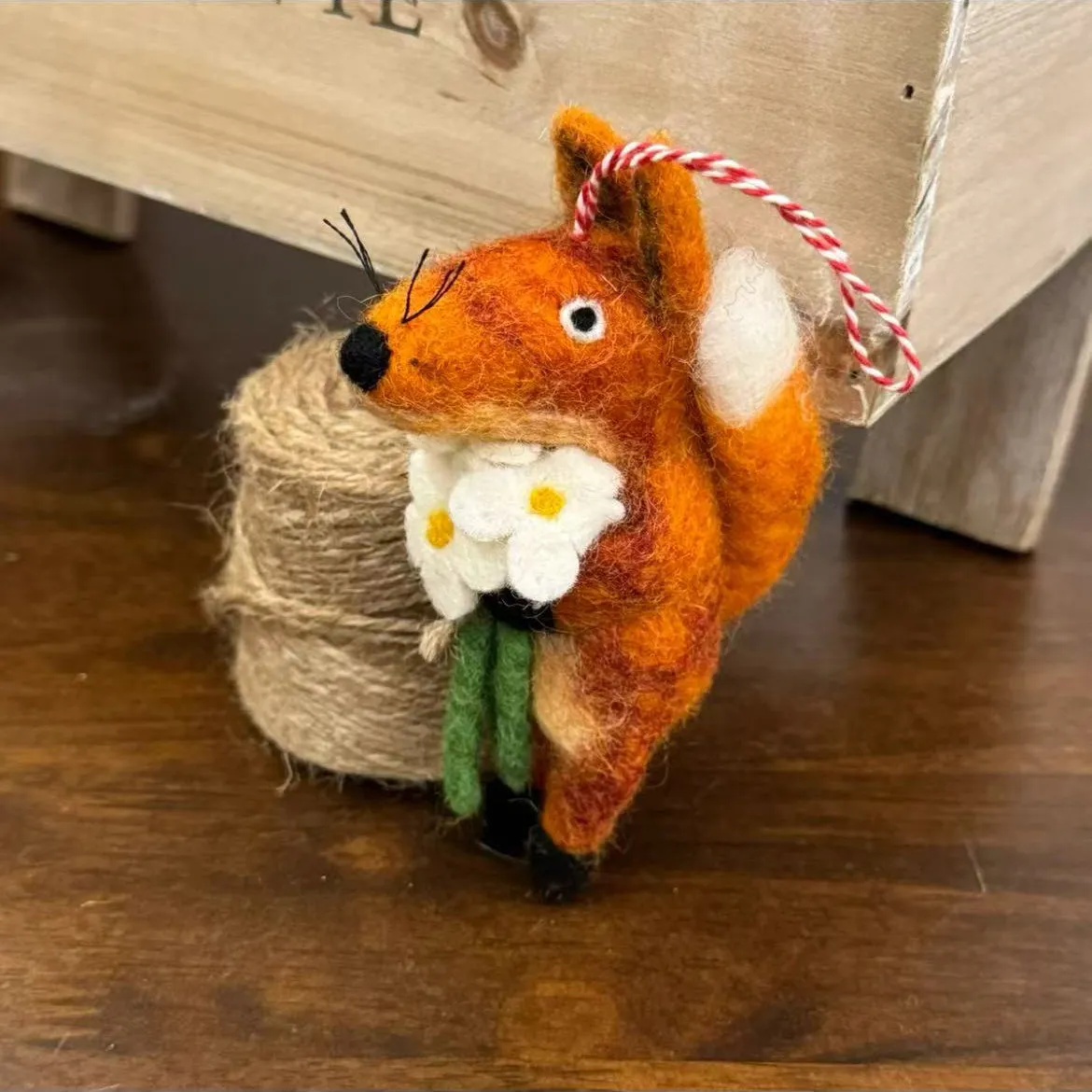 Fox Christmas Ornament Hanging Decoration