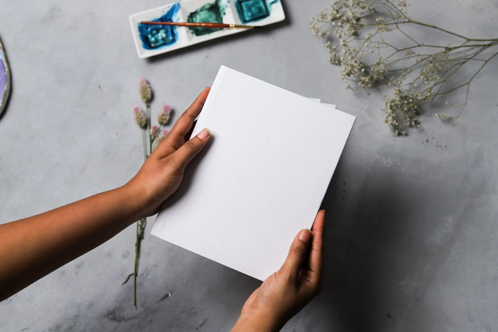 FRESH START SKETCHBOOK - WATERCOLOR PAPER COVER