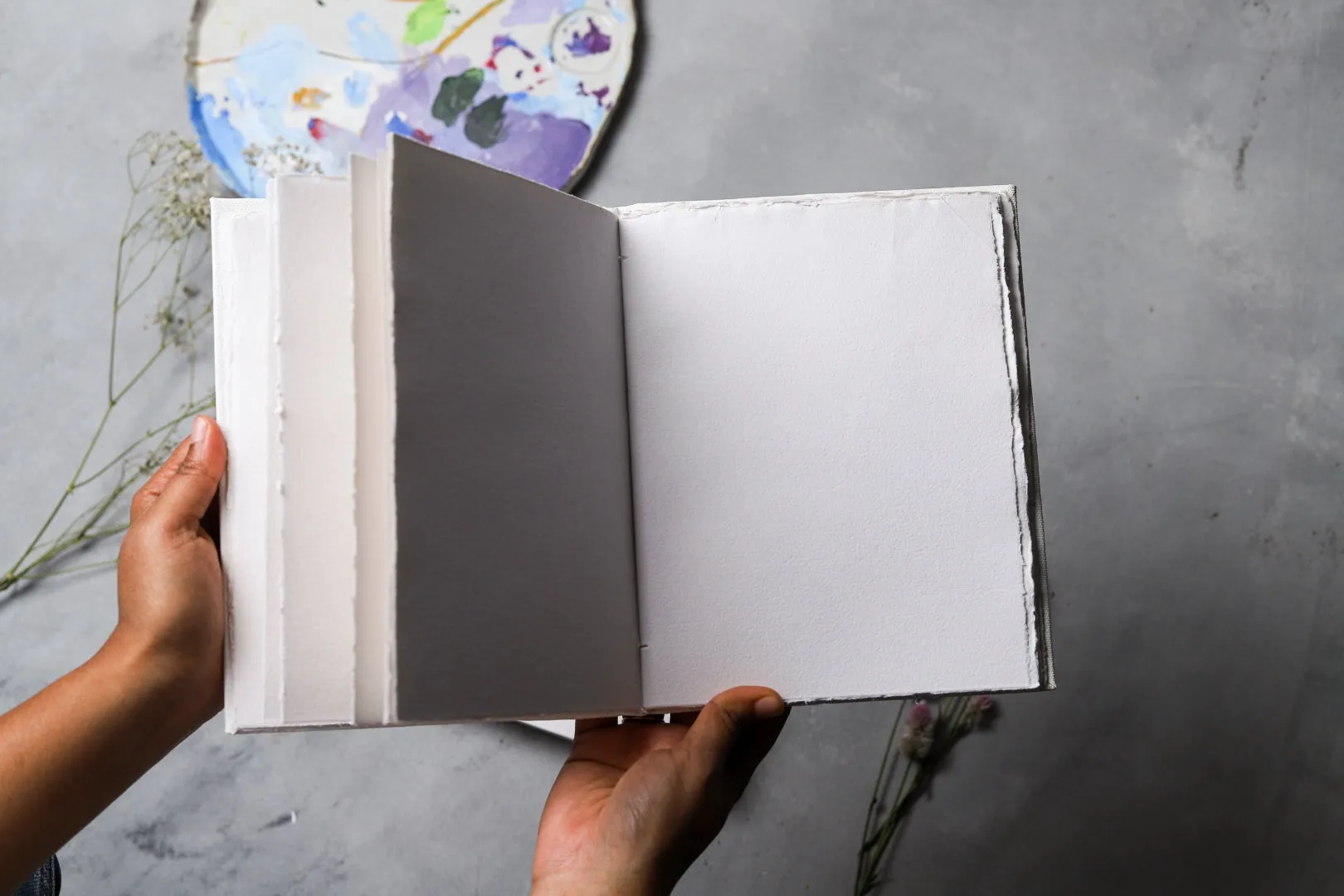FRESH START SKETCHBOOK - WATERCOLOR PAPER COVER