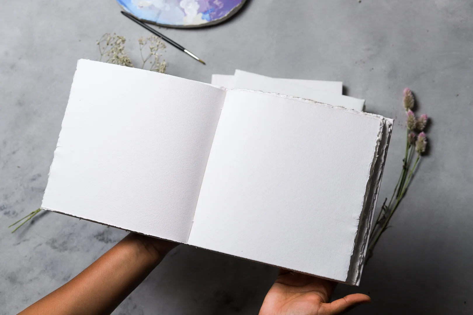 FRESH START SKETCHBOOK - WATERCOLOR PAPER COVER