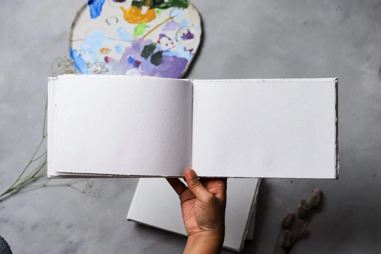 FRESH START SKETCHBOOK - WATERCOLOR PAPER COVER