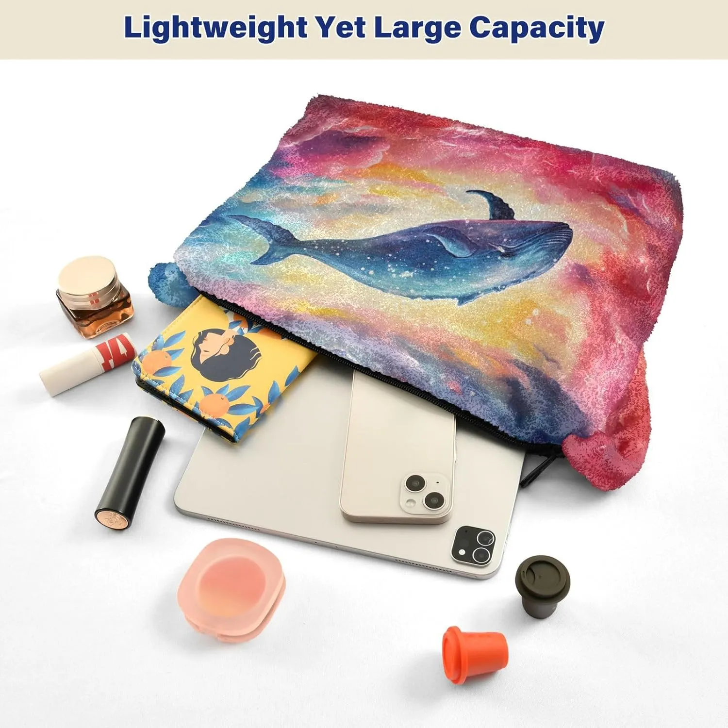 GAIGEO Colorful Forest Mushrooms Woman Shoulder Bag, Shoulder Bag for Women with Zipper, Womens Outdoor Bag