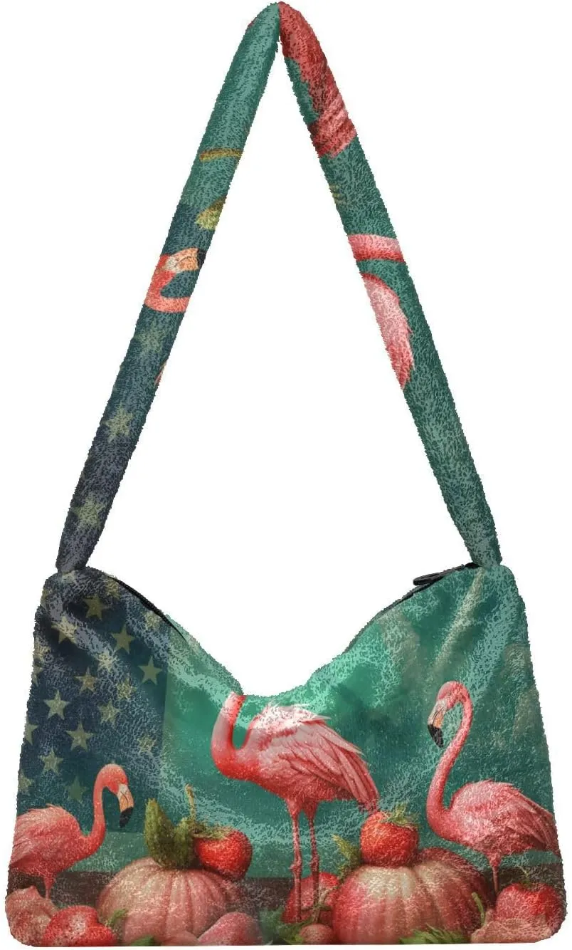 GAIGEO Colorful Stunning Phoenix Shoulder Handbag, Woman Shoulder Bag with Zipper, Autumn Handbags