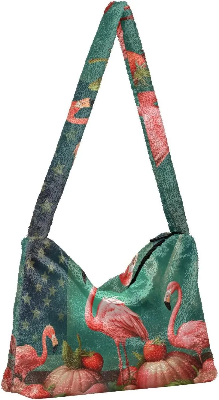 GAIGEO Colorful Stunning Phoenix Shoulder Handbag, Woman Shoulder Bag with Zipper, Autumn Handbags