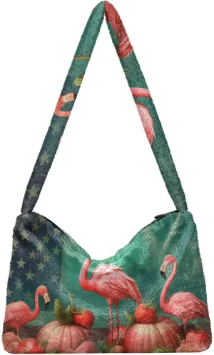 GAIGEO Colorful Stunning Phoenix Shoulder Handbag, Woman Shoulder Bag with Zipper, Autumn Handbags