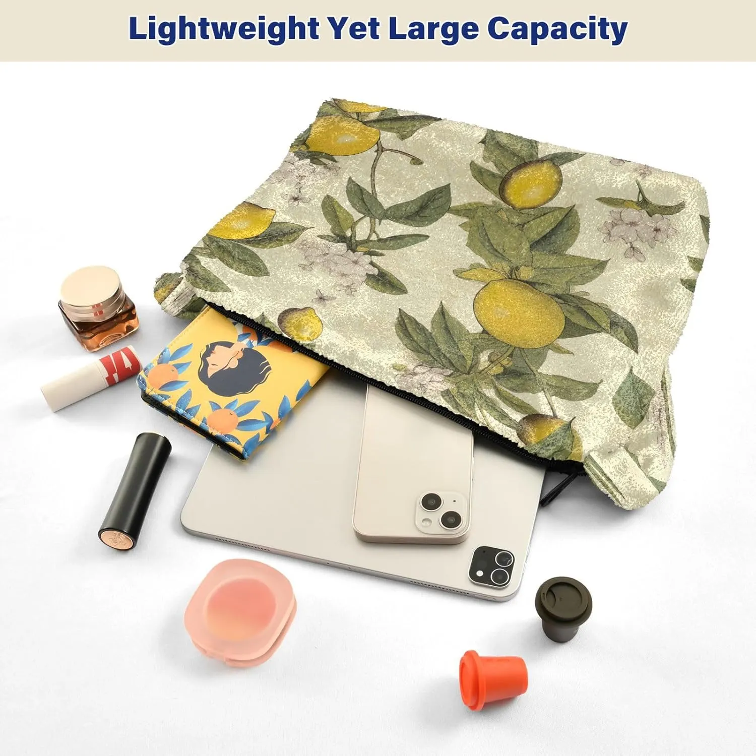 GAIGEO Old Fashioned Lemons Womans Shoulder Bag, Shoulder Bag for Women with Zipper, Womens Outdoor Bag