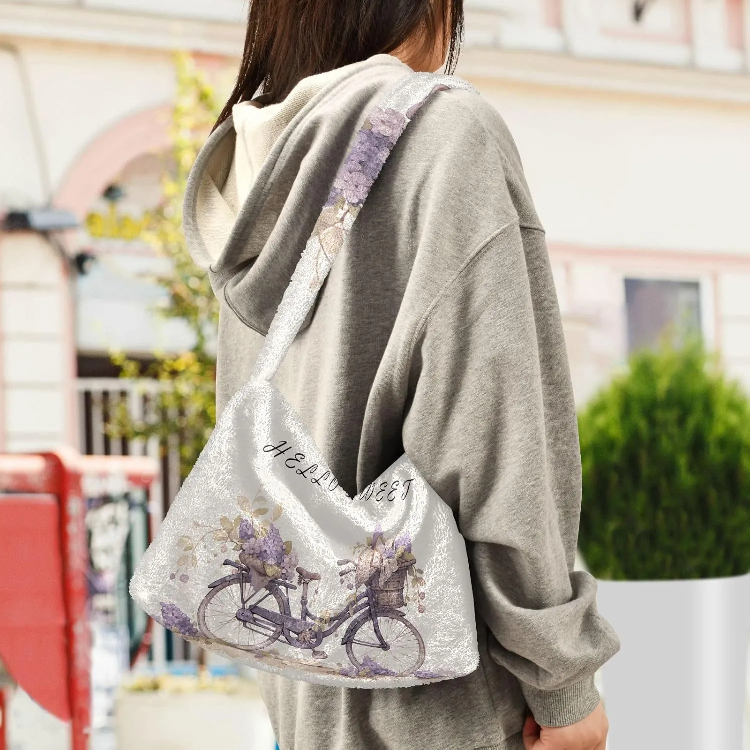 GAIGEO Summer Gold Pineapple Women Shoulder Bag, Zipper Shoulder Bag for Women, Womens Outdoor Bag