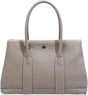 Genuine Leather Black Womens Casual Tote Bags Leather Large Capacity Shoulder Bag Purse HandBag(G)