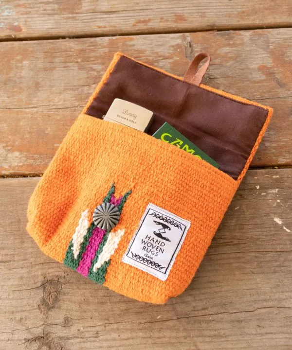 Geometric Pattern Mini Pouch