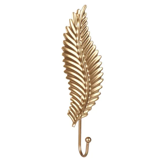 Golden Leaf Wall Hook