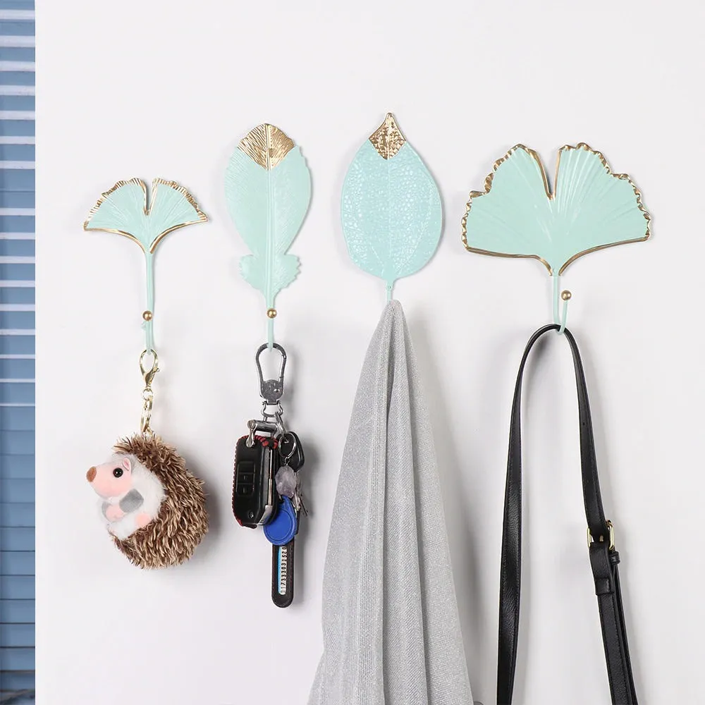 Golden Leaf Wall Hook