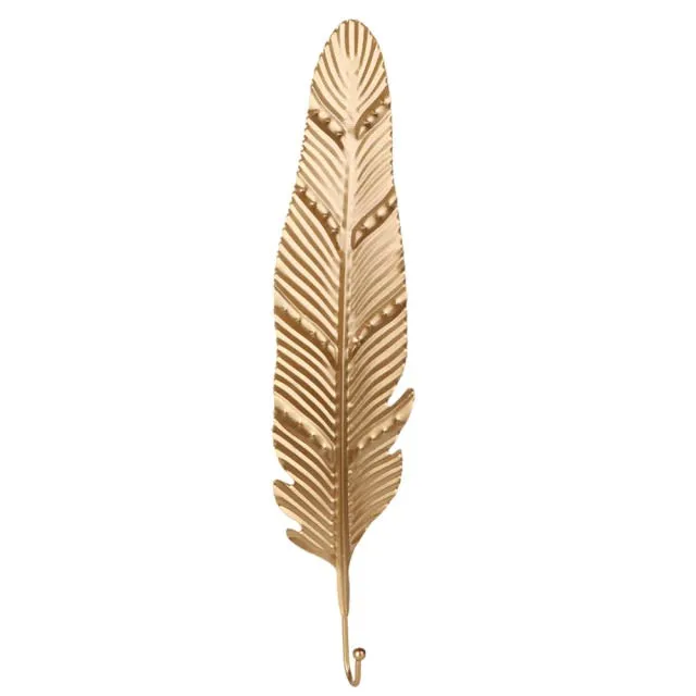 Golden Leaf Wall Hook
