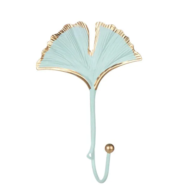 Golden Leaf Wall Hook
