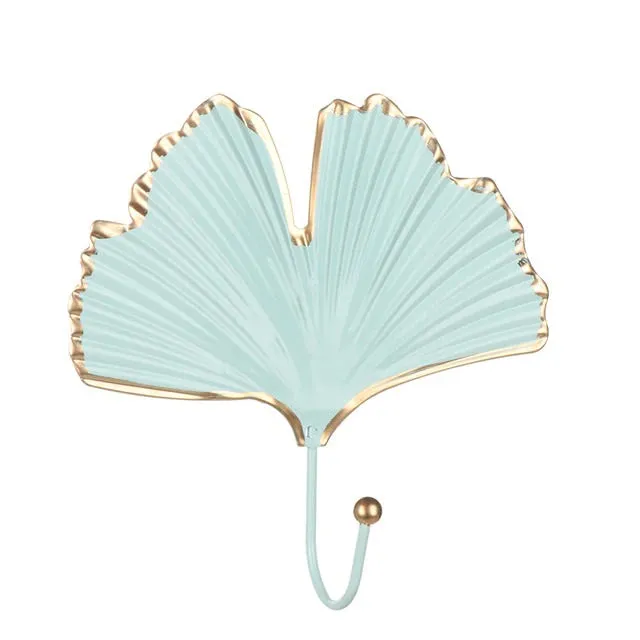 Golden Leaf Wall Hook