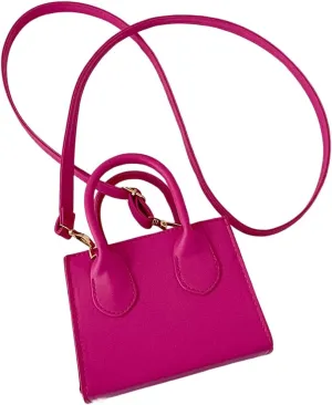 GORGLITTER Women's Small Crossbody Purse Double Handle Satchel Shoulder Bag Crossbody Square Bag Purse Handbag