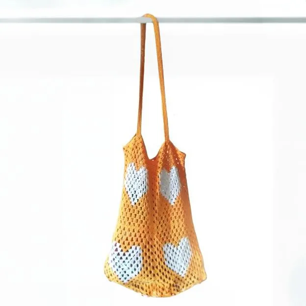 Granny Sunshine Heart Tote Bag