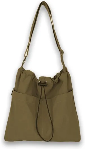 GRINKO Carryall Tote Bag for Women Crossbody Bags Casual Lightweight Shoulder Bag Nylon Hobo Handbags