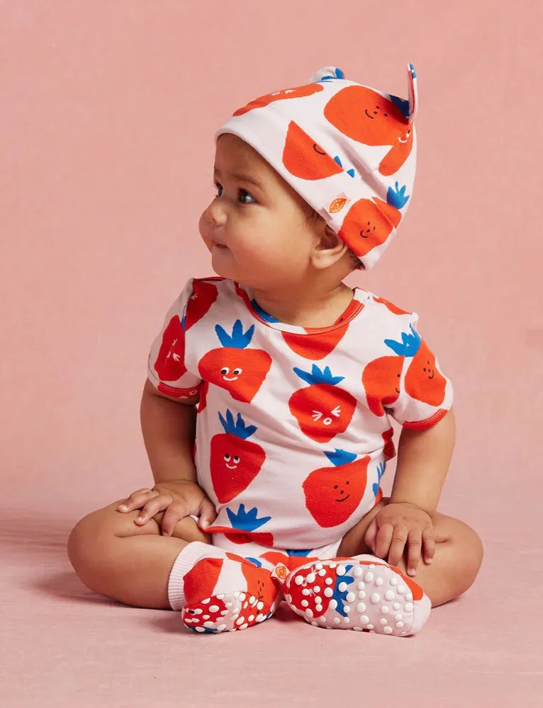 Halcyon Nights - Berry Cosy Short Sleeve Bodysuit