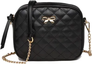 Hanbella Small Crossbody Bags for Women and Girls, Cute PU Leather Purses and Handbags for Teens, Women's Wristlet Clutch
