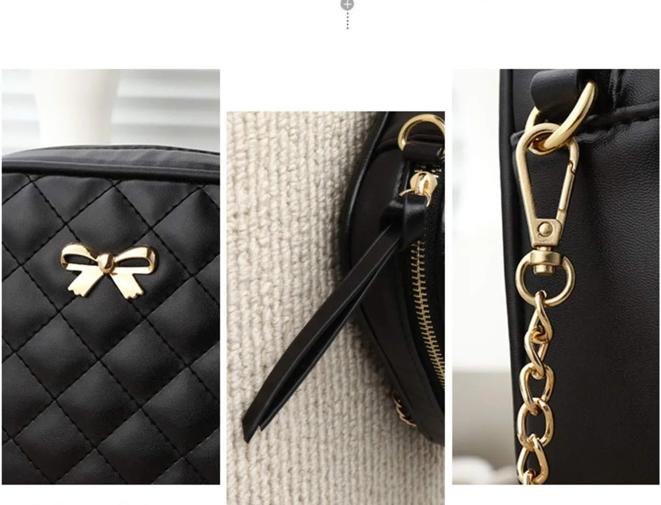 Hanbella Small Crossbody Bags for Women and Girls, Cute PU Leather Purses and Handbags for Teens, Women's Wristlet Clutch