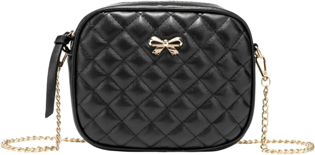Hanbella Small Crossbody Bags for Women and Girls, Cute PU Leather Purses and Handbags for Teens, Women's Wristlet Clutch