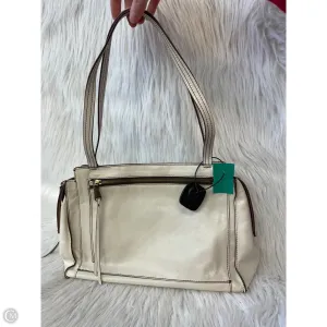 Handbag Leather By Hobo Intl, Size: Medium