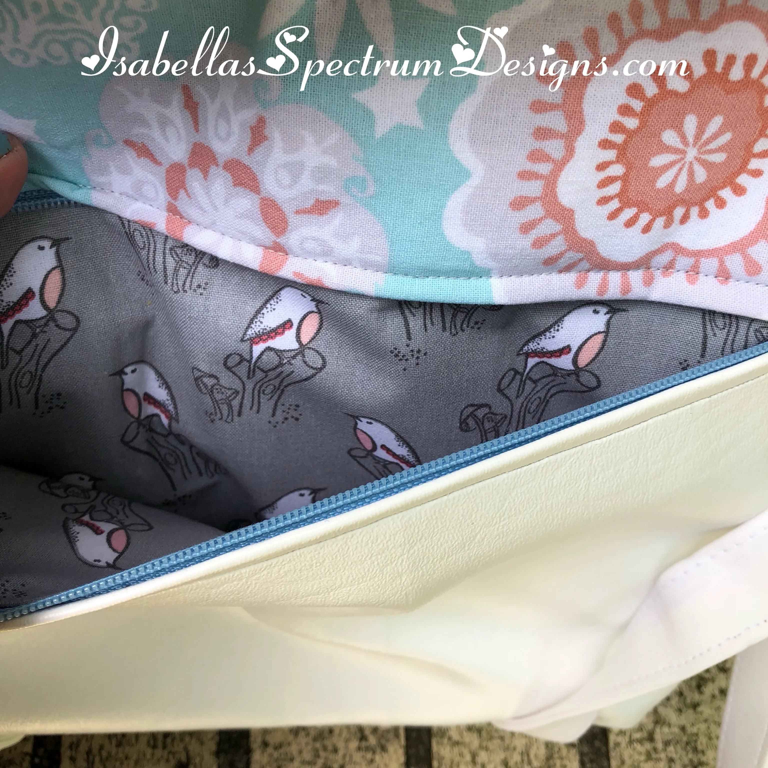 Handmade Rucksack style backpack Beachy