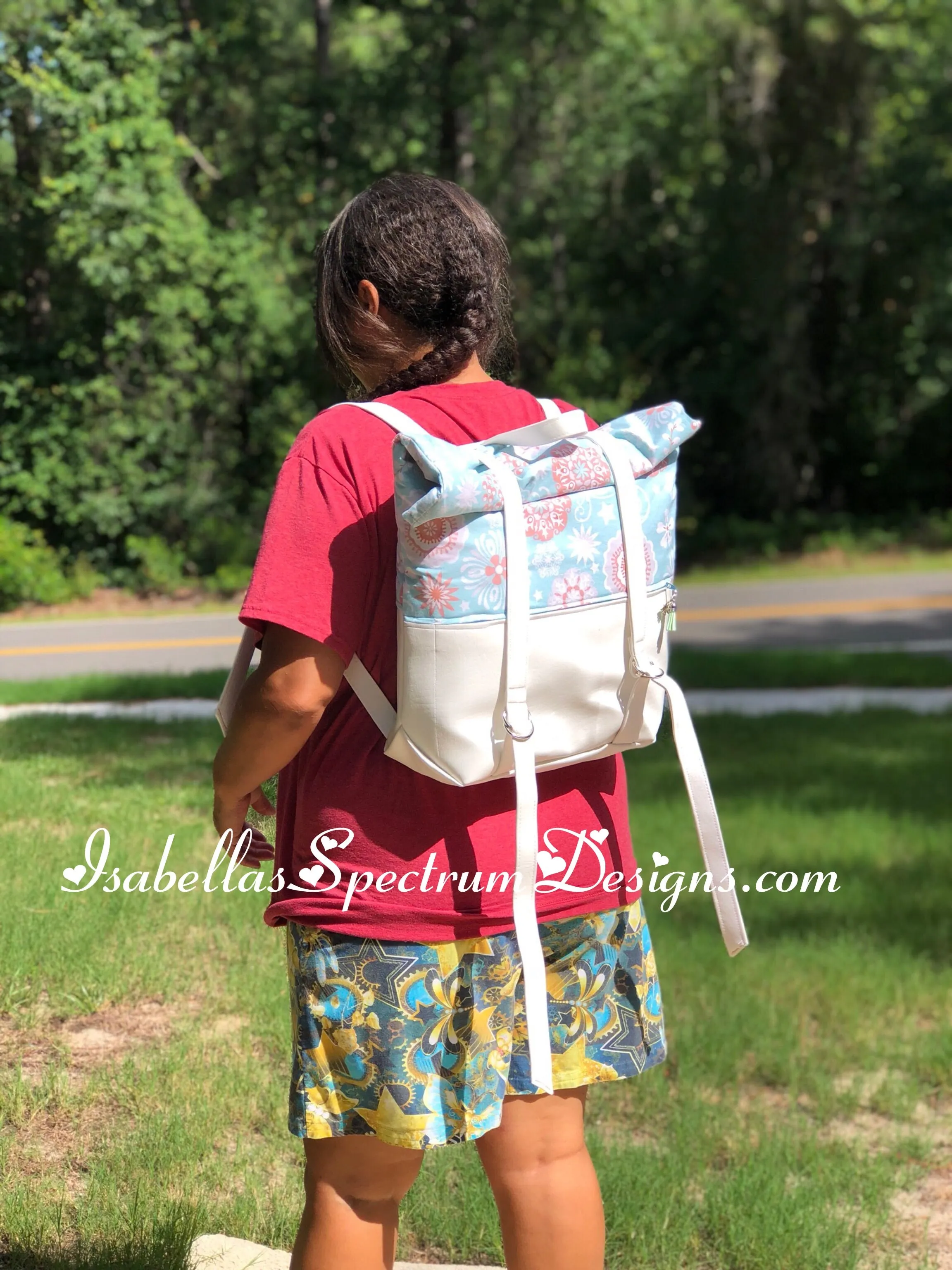 Handmade Rucksack style backpack Beachy