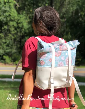 Handmade Rucksack style backpack Beachy