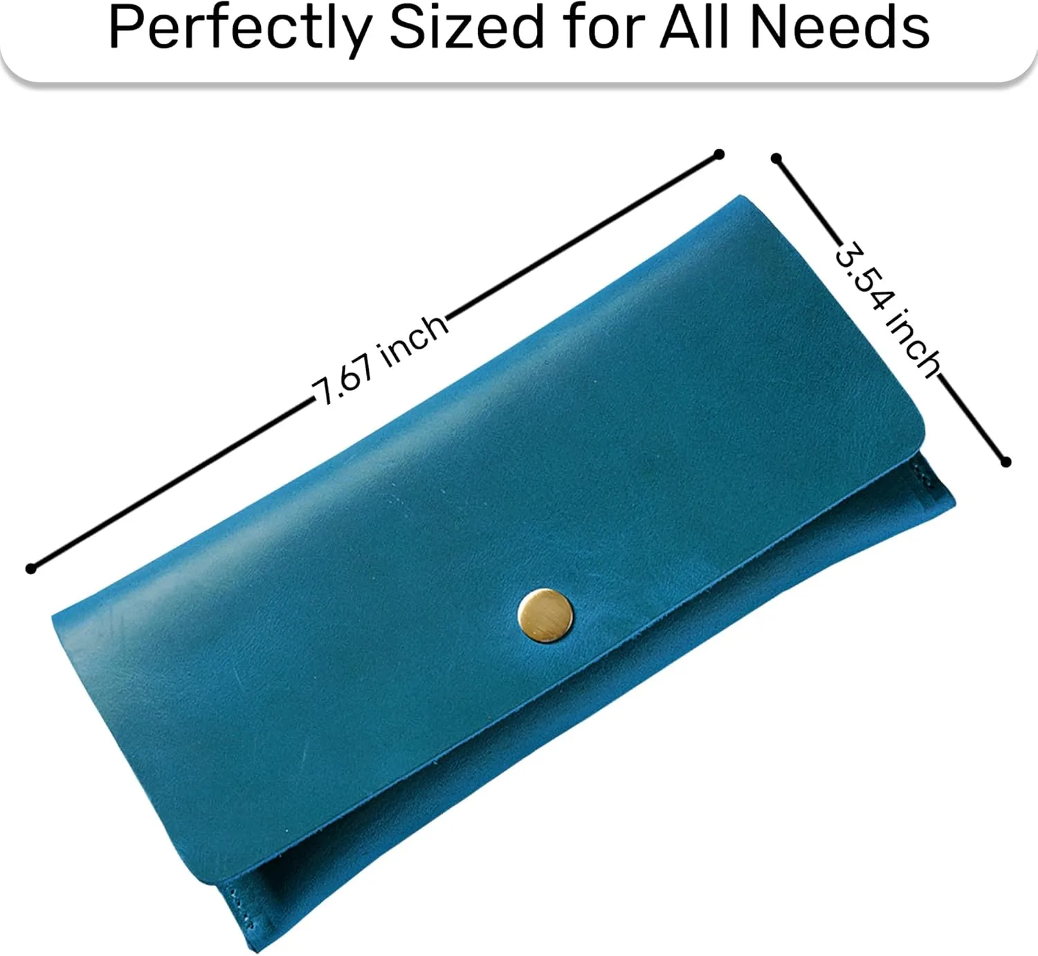 HIFA Leather Wallet Women, Purses for Women - Soft Touch Rustic Leather, Retro Style, 4 Card Pockets with Cash Slot, Compact Convenience and Ideal Gift - Wallets for Women, Womens Wallet