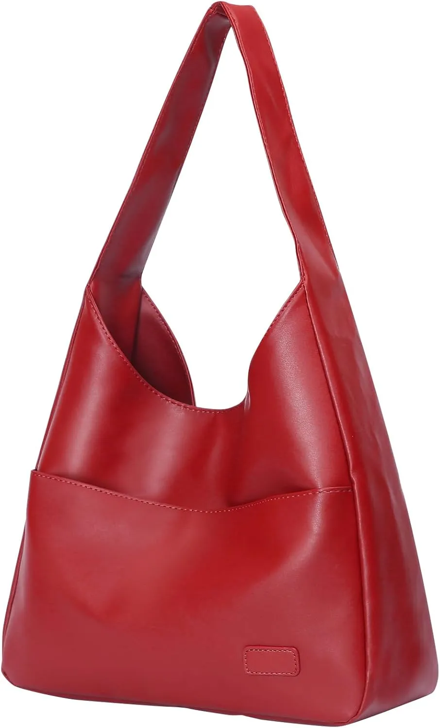 Hobo Bags for Women Leather Tote Bag Vegan Leather Shoulder Hand Bag Hobo Purse Tote Bags Large Soft Shoulder Bag