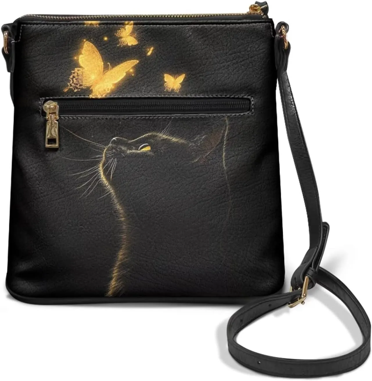 HUGS IDEA Crossbody Purse for Women,Lightweight Crossbody Bag Soft Leather Women's Shoulder Handbags