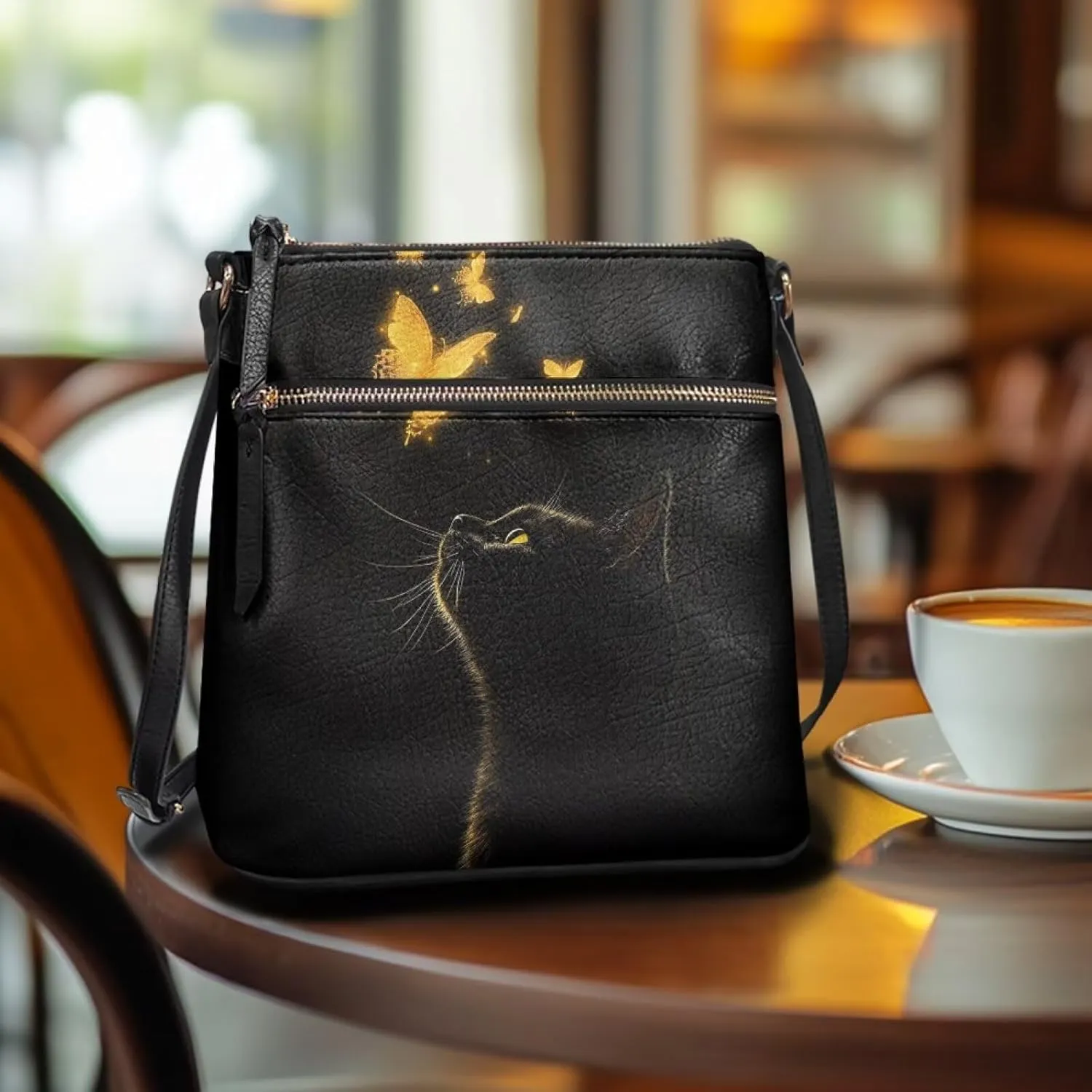 HUGS IDEA Crossbody Purse for Women,Lightweight Crossbody Bag Soft Leather Women's Shoulder Handbags