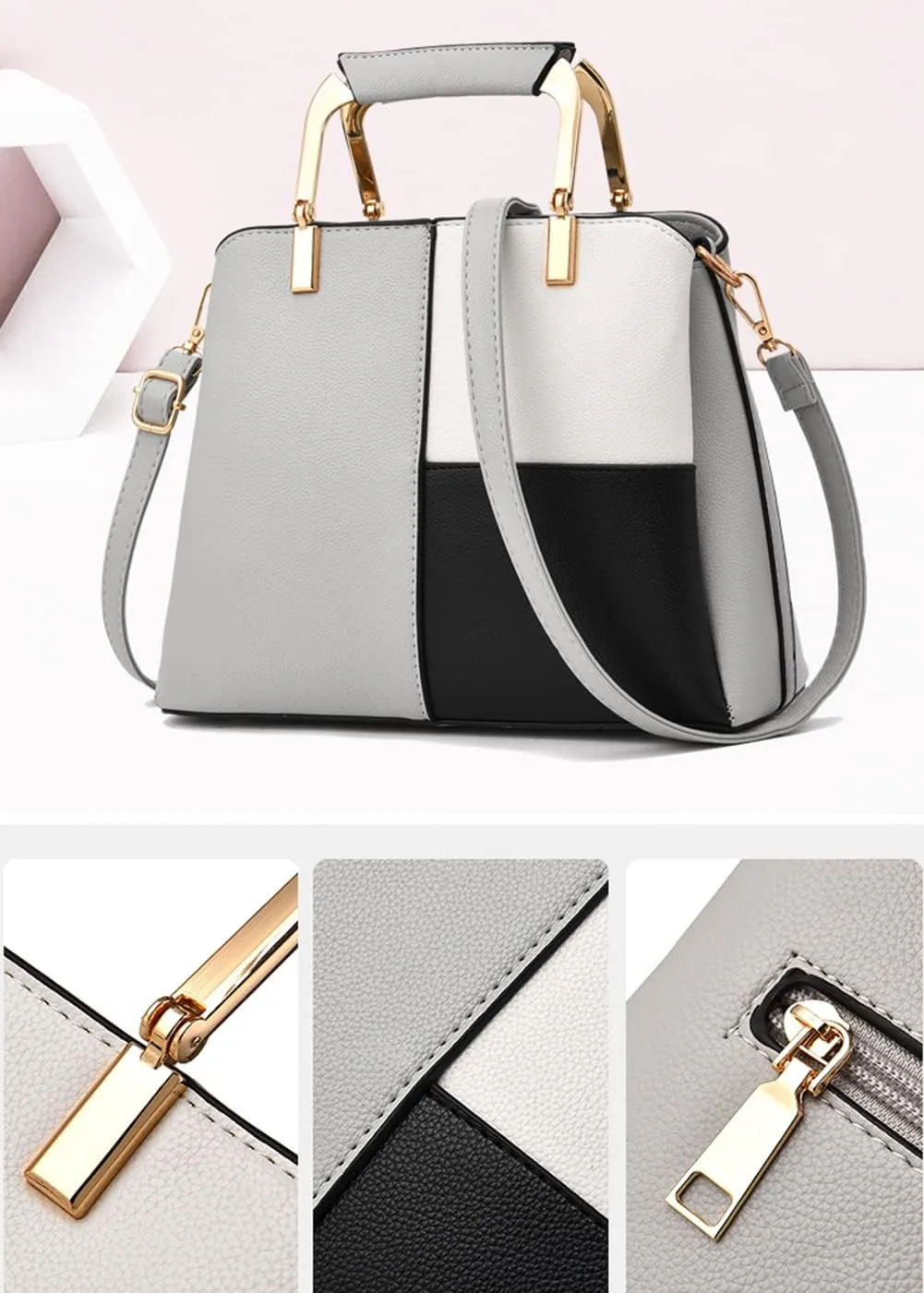 JHVYF Women classics Top Handle Handbag Crossbody Casual Purse Satchel Tote