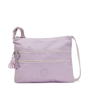 Kipling Alvar Medium Crossbody Shoulder Bag - Gentle Lilac